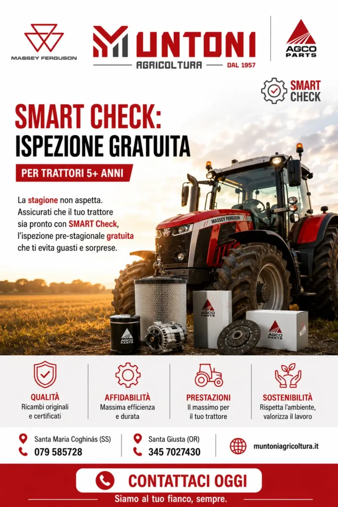 Controllo gratuito per trattori agriculturali